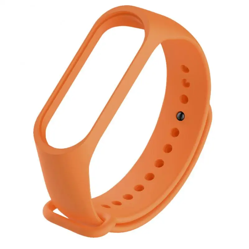 Silicone Watch Band For Mi Band 5 6 Smart Bracelet M5 M6 Colorful Soft Sport Silicone Wristband SmartBand Replacement Strap