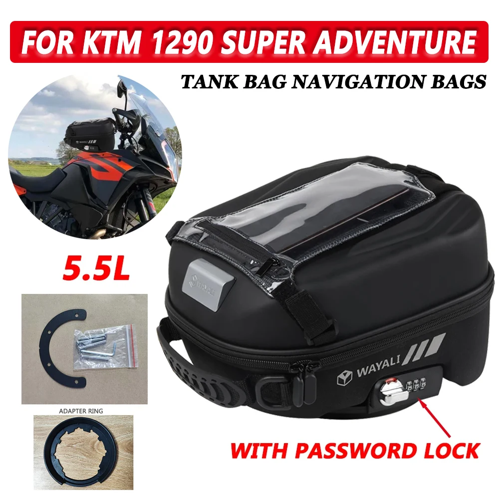 for-ktm-1290-super-adventure-2015-2022-1290-super-duke-r-motorcycle-accessories-tank-bag-with-lock-navigation-packag-storage-bag