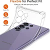 Clear Silicone Phone Case For Samsung Galaxy S24 Ultra S25 S23 S22 S21 FE Plus A53 A34 A54 5G Shockproof Bumper Soft Back Cover 3