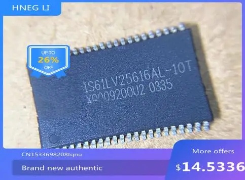 

Freeshipping IS61LV25616AL-10T IS61LV25616AL IS61LV25616A IS61LV25616