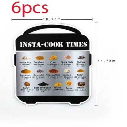 6 PCS decal
