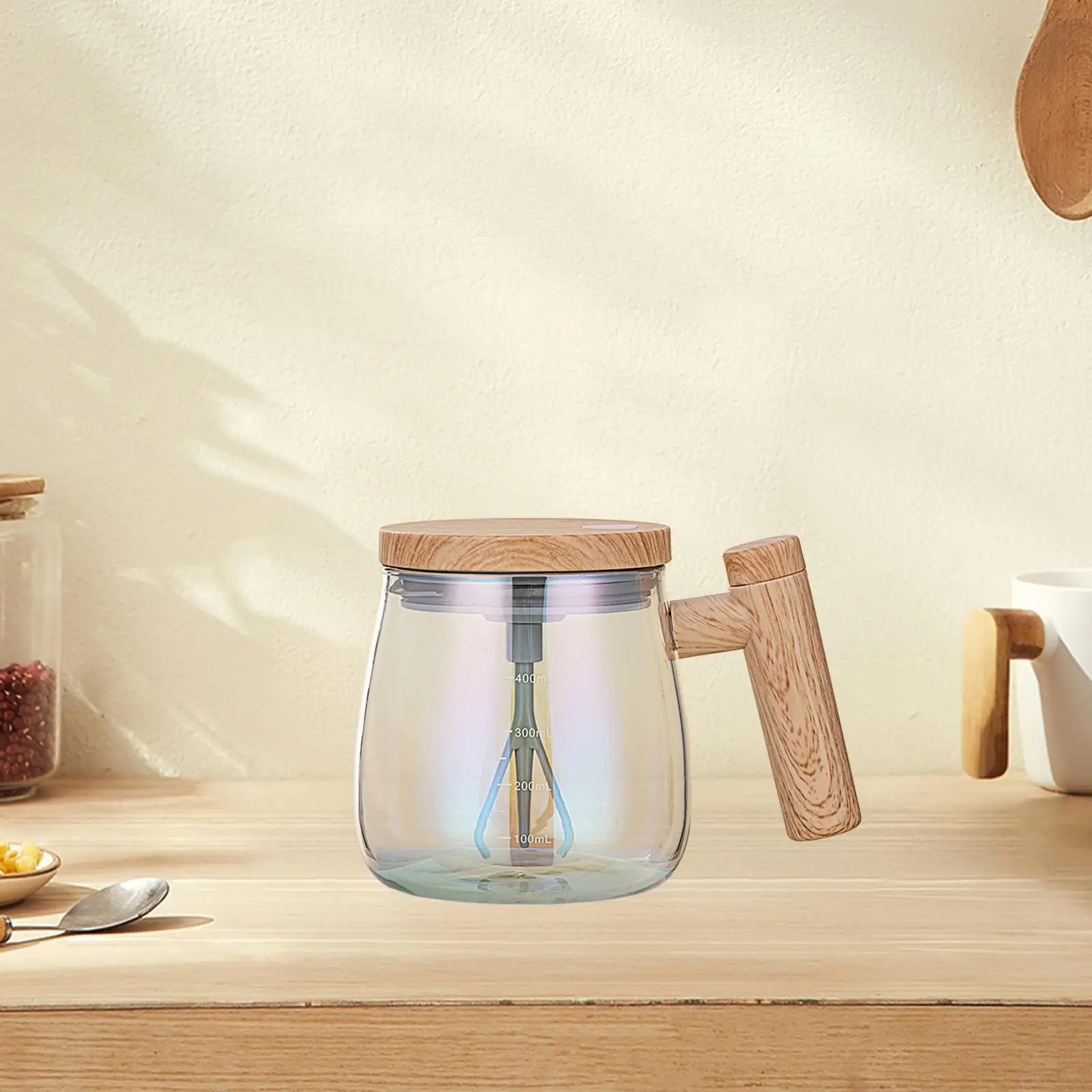 Auto Stirring Mug Self Mixing Mug 400ml Portable for Coffee Tea Milk Glass Self Mixing Coffee Mug Automatic Stirring Cup