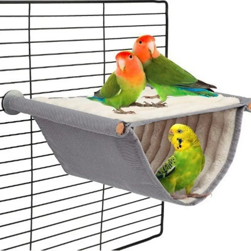 Multi-colored Detachable and Washable Hanging Cradles for Parrot and Pet Hamster on Windowsill for Warmth