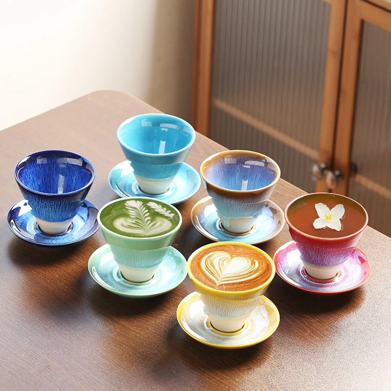 Description Picture 2 of itemCeramic Coffee Cups,Japanese Style Ceramic Cup,Latte Mug,Espresso Mugs,Afternoon Teacup,Household Water Mugs,Wholesale,1 Pc