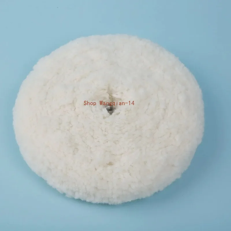Wool Polishing Wheel 1PC 3m05705 Yellow Double-sided Polished Wool Ball Lock Screw Wax Scratch Coarse Wax Tray