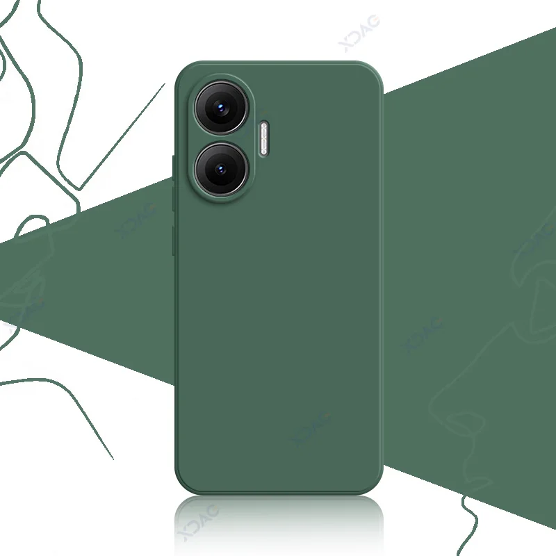Luxury Liquid Silicone Dual Layer Shockproof Phone Case - Premium Protective Cover