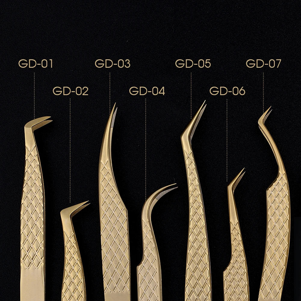 Gold Tweezer Thick Boot L- 90 Degree