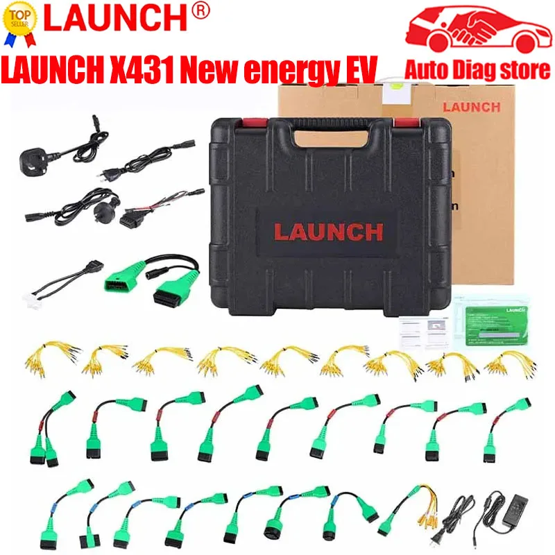 Avvia X431 New Energy Ev Kit Di Aggiornamento Diagnostico Per X431 Pad V / Vii/Pro3 V + / Pro3S + V5.0/ Pro3 Ace \ Pro3 Apex Battey Diagnostic