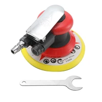 Pneumatic Orbital Sander Air Grinder 6 Inch Vacuum Eccentric Polishing Sanding Waxing for Car Wall Wood Metal 10000RPM 1