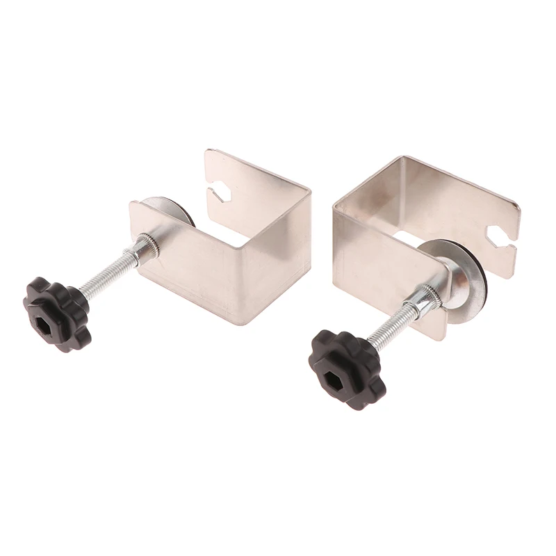 2Pcs Woodworking Jig Cabinet Tool Steel Drawer Panel Clips Home Furniture Accessories Front Installation Clamps Hand Tool