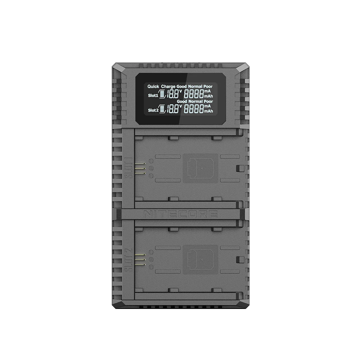 Nitecore Usn4 Pro Caricabatterie Per Fotocamera Sony Dual Slot Usb Intelligent Fast Charger Np-Fz100 Batteria Per Sony Alpha 7Iii Alpha 7R Iii Alpha 9