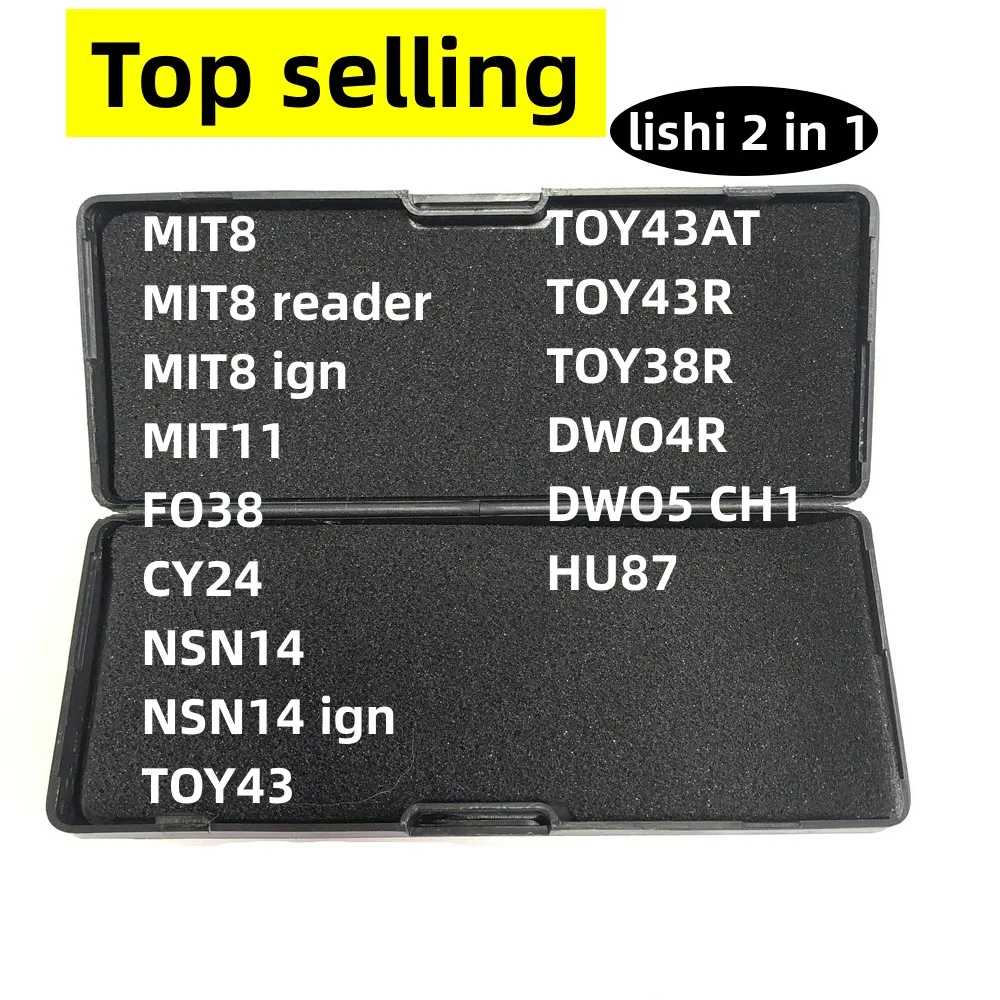 Lishi 2 in 1 Tool TOY43 TOY43AT TOY43R TOY47 TOY51 TOY2014 TOY TOY2 TOY48 TOY40 TOY38R For toyota hot lishi tool
