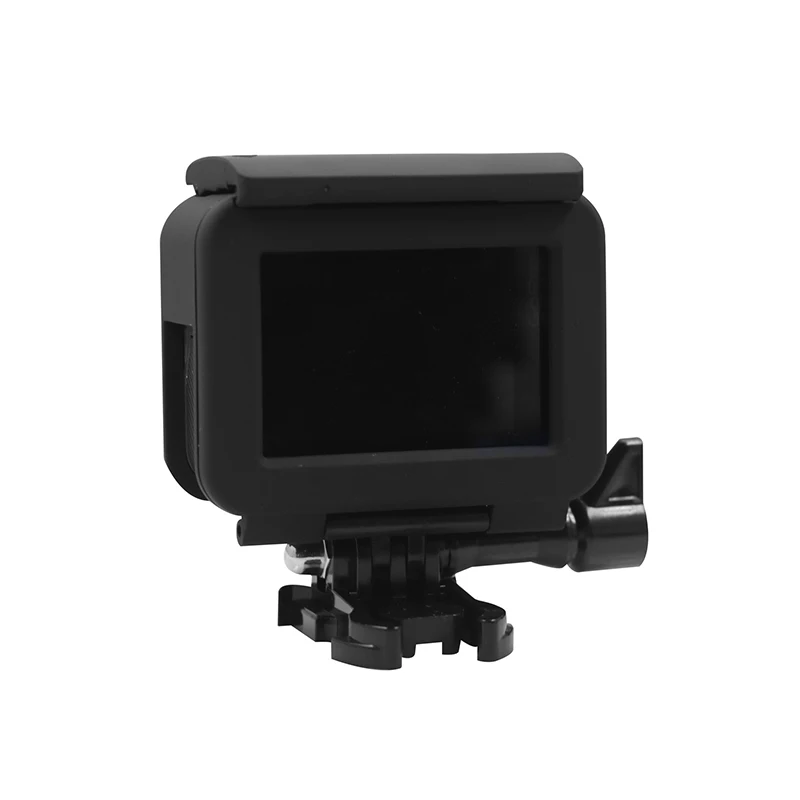 Hero 5/6/7 Black Frame Shell Protective Housing Portable Plastic Protective Case for GoPro Hero 5 6 7 Action Camera Accessories
