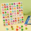 Sudoku Board Colorful Wooden Sudoku Puzzles Board Game Brain Teaser Desktop Toys Number Thinking Game for Adults and Kids 3 1