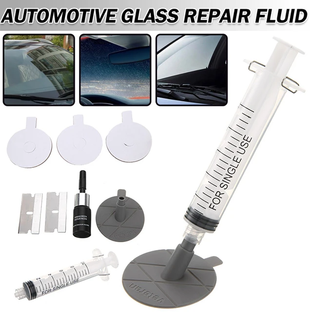 Windshield Repair Kit Quick Fix Car Wind Glass Bullseye, 47 OFF