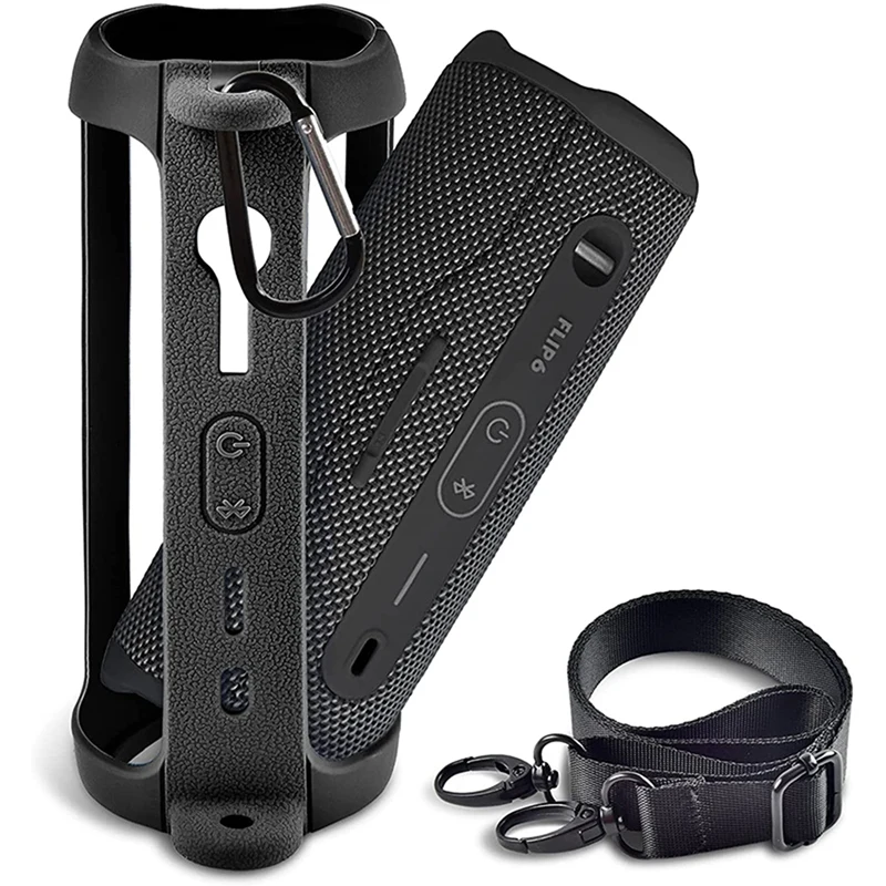 For JBL Flip 6 Case Cover Audio Storage Bag With Shoulder Strap