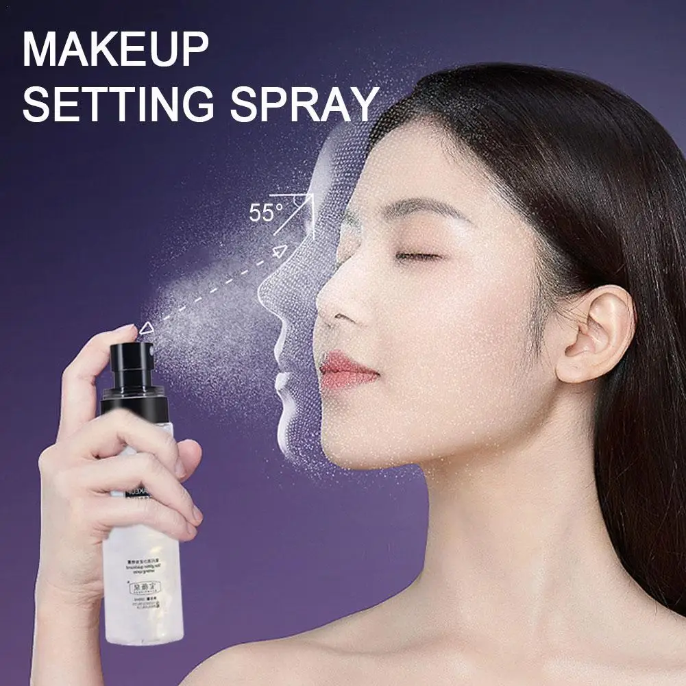 

2023 New Makeup Setting Spray Moisturizing Long Lasting Foundation Oil Control Beauty Matte Glitter Make Up Spray