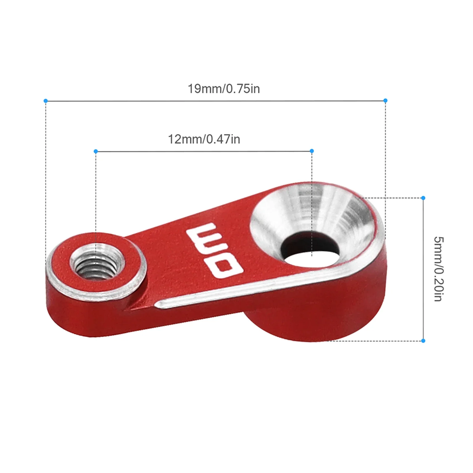 Mótar 25T Talamh do TRX4M 1/18 - Cluichidh (Gorm+Dorcha)