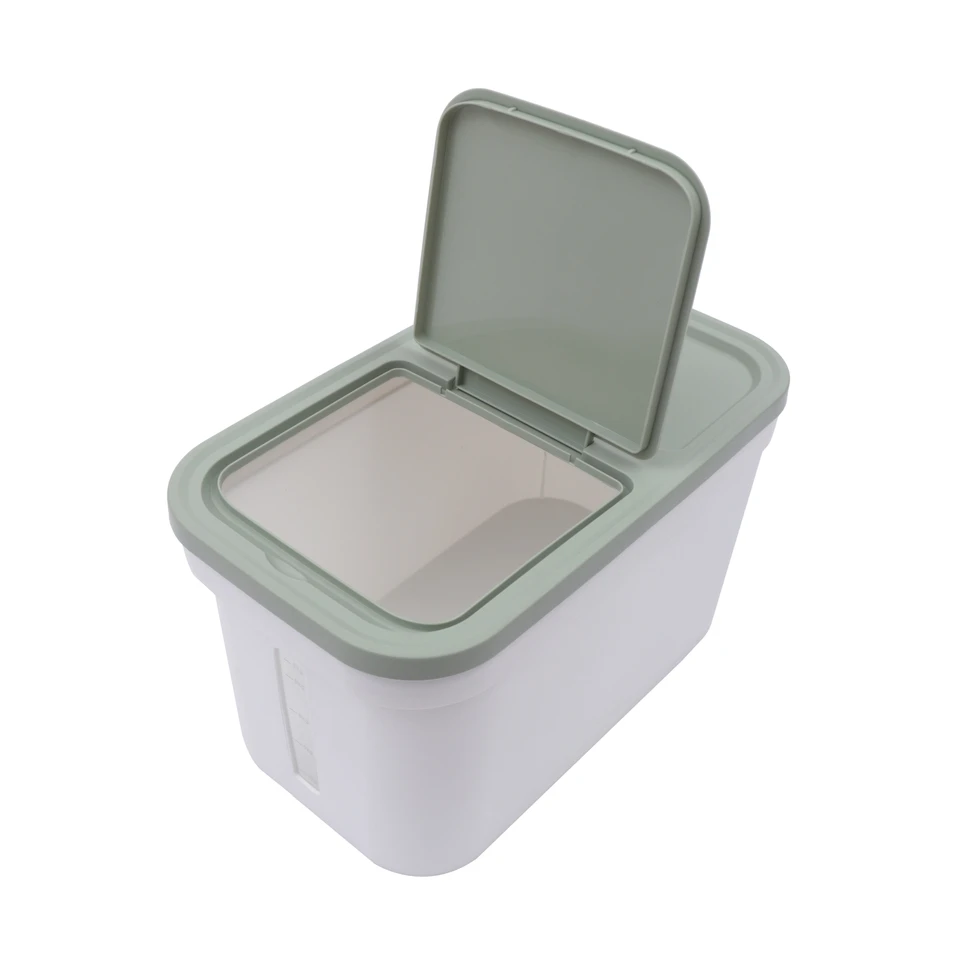 Airtight Rice Storage Container with Measuring Cup