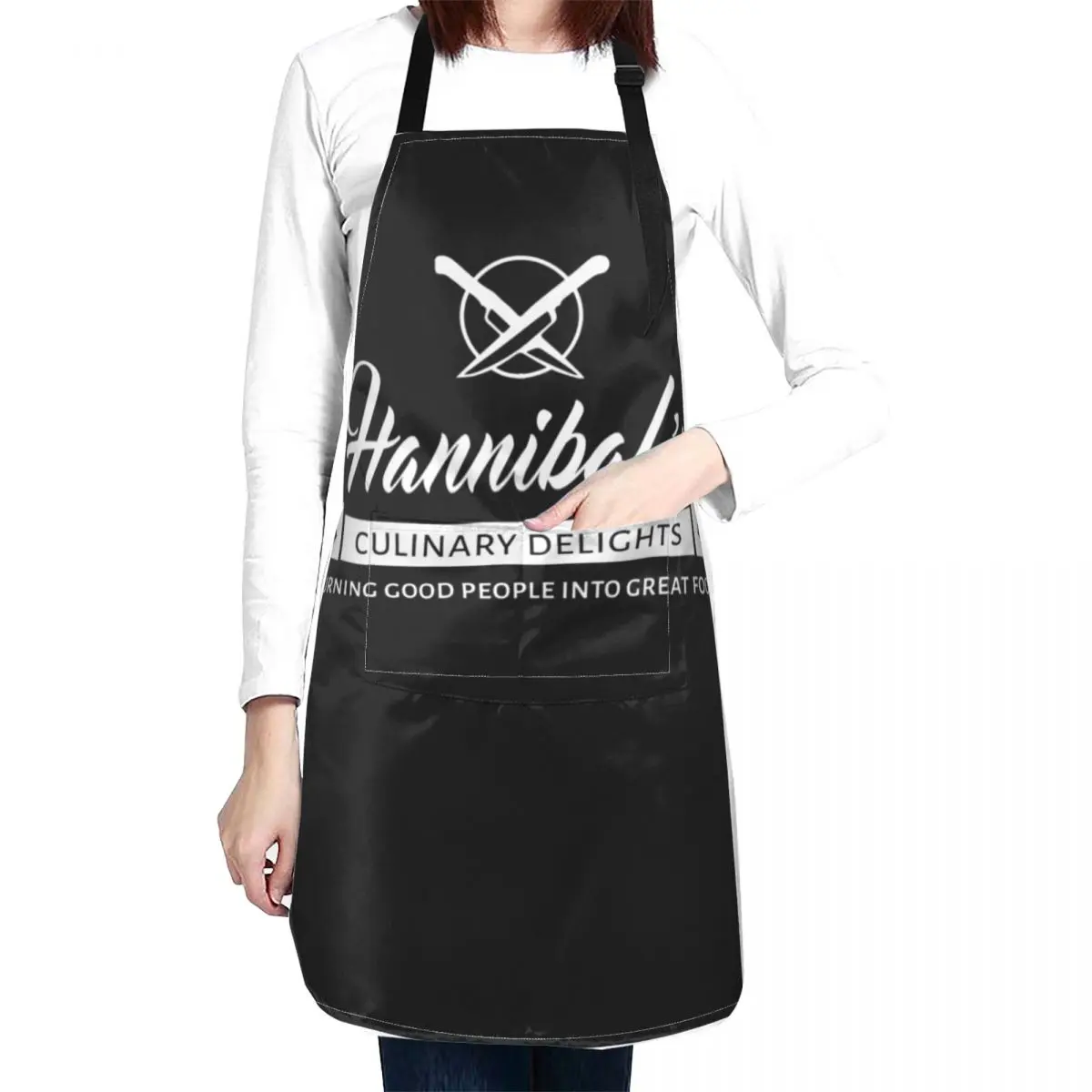 

Hannibal's Culinary Delights Apron kitchen clothes for men Womens Dresses