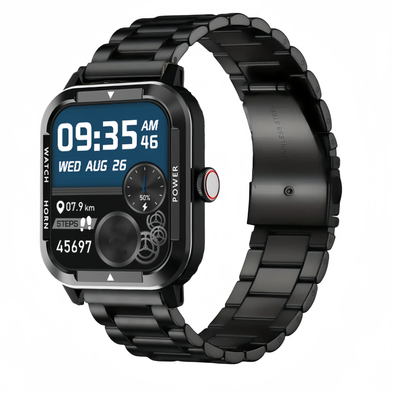 New Smartwatch, 4.85cm Display Smartwatch With Calls, 100+ Sport Modes, Android Gift
