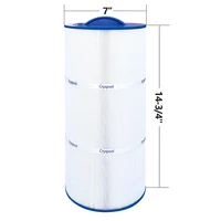 1 PackCryspool Spa Filter Compatible with Caldera 75, C-7375, 1019301, 73531, PCD75N, FC-3964, 75 sq.ftt 2