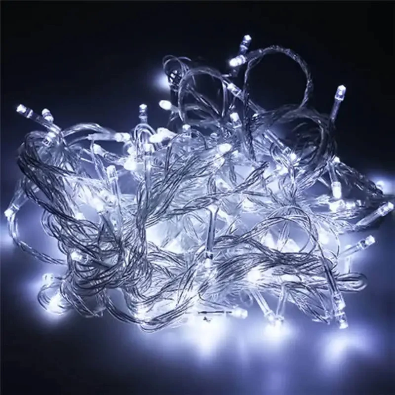 thumbnail image 5 of Cadena de luces LED con funcionamiento a batería AA de 10/20/40/80 para guirnaldas, fiestas, bodas, cumpleaños, festivales, fiestas, decoración, luces LED de hadas, 5 of 5