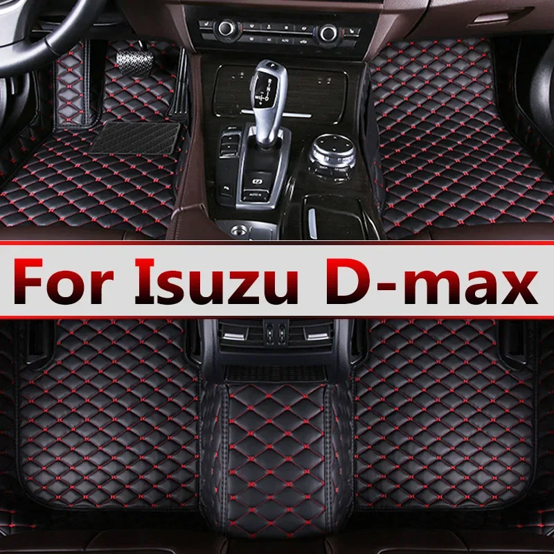 

Автомобильные коврики для Isuzu D-max Dmax D max 2022 2021 коврики с ножками под заказ автомобильные аксессуары интерьер педали коврики водонепроницаемые