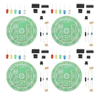4Sets Soldering Practice Boards DIY Beginner Soldering Training Kit Electronics Projects Welding Skills Learning Kit Home - Image 5