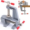 Mini Aluminium Alloy Table Vise Multi-functional Bench Clamp Screw Vise For DIY Hand Craft Mold Fixed Repair Tool Workbench Vise 1