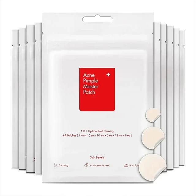 24pcs Face Acne Pimple Spot Facial Skin Care Blackhead Removal Freckle Patches Scar Care Treatment Stickers Acne Mask Beauty 6
