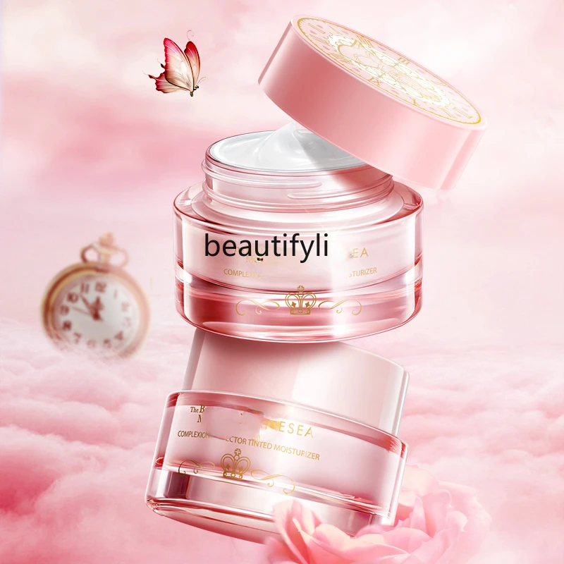 

yj Natural Core Cream Makeup Primer Concealer Brightening Female Summer Refreshing Oil Control