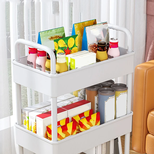 Stackable Storage Bin  3-Tier Venting Rolling Cart: Versatile