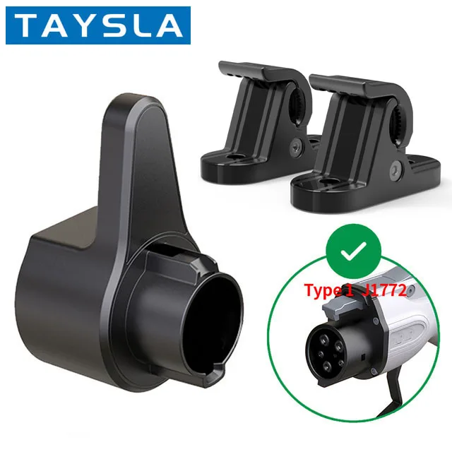 TAYSLA EV 充電器ホルダー 壁掛け電気自動車充電ケーブル