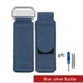 Blue Silver Buckle