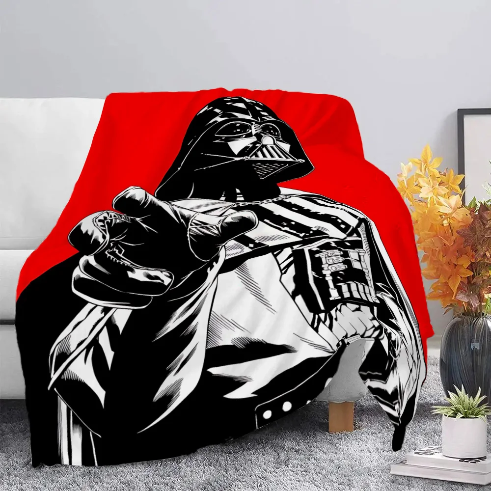 Hot Classic Movies w-w-Wars Printed Picnic Blankets-StarS Warm Blanket Soft and Comfortable Blanket Home Travel Birthday Gift 3
