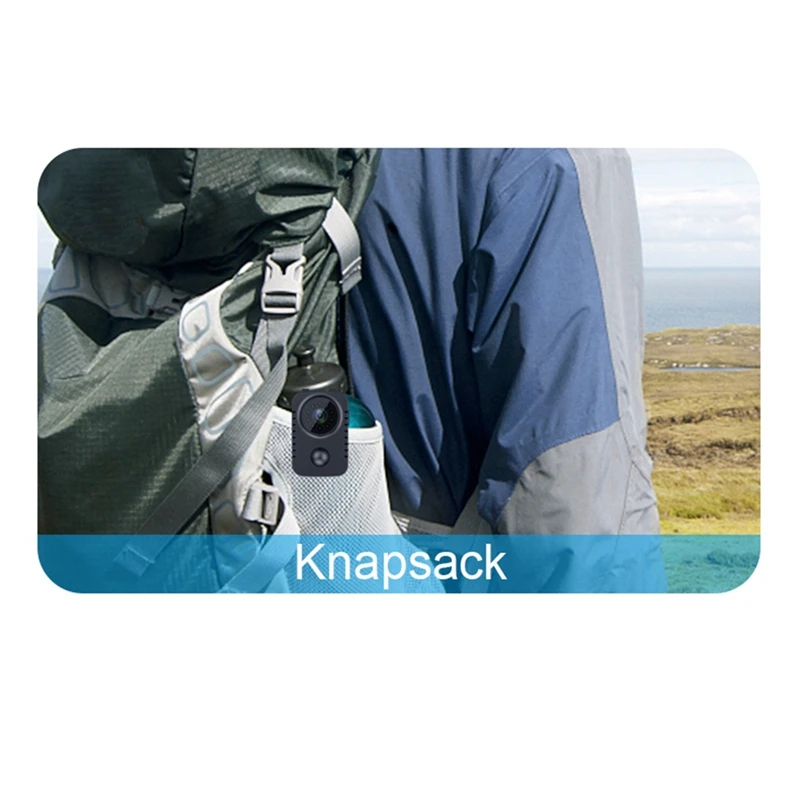 HD 미니 PIR 카메라 보안 포켓 카메라, 모션 활성화 소형 보모 캠, 자동차 대기용 PIR 웹캠 카드 없음, 1080P