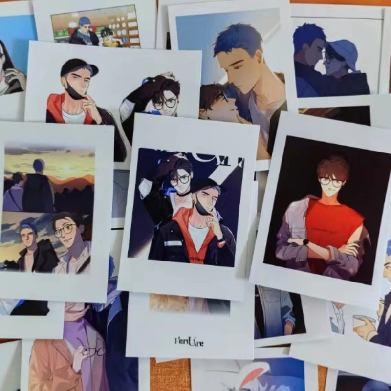 30 pcs/set New Here U Are lomo card Li Huan, Yu Yang Cartoon Characters HD photocards for Fans Collection Decorative Gift