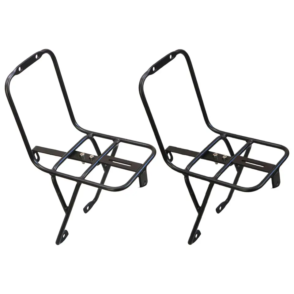 Portabici Anteriore Della Bicicletta - Portapacchi Anteriore, Portapacchi Bici In Lega Di Alluminio, Multifunzionale Bicicletta Portabagagli Per Ountainbike