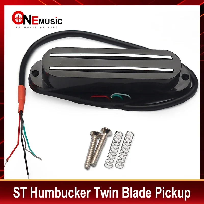 St Style Humbucker Twin Blade Pickup Mini Humbucker Dual Rail 9K Per Fd St Chitarra Elettrica Di Ricambio Multi Colore