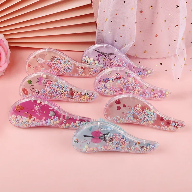Hair Brush Comb Hair Comb Hair Comb Set Children's Hair Smoothing Comb Anti-static Massage Hair Brush Tangle Detangle Shower Massage Hairbrush Comb Salon Styl Tool