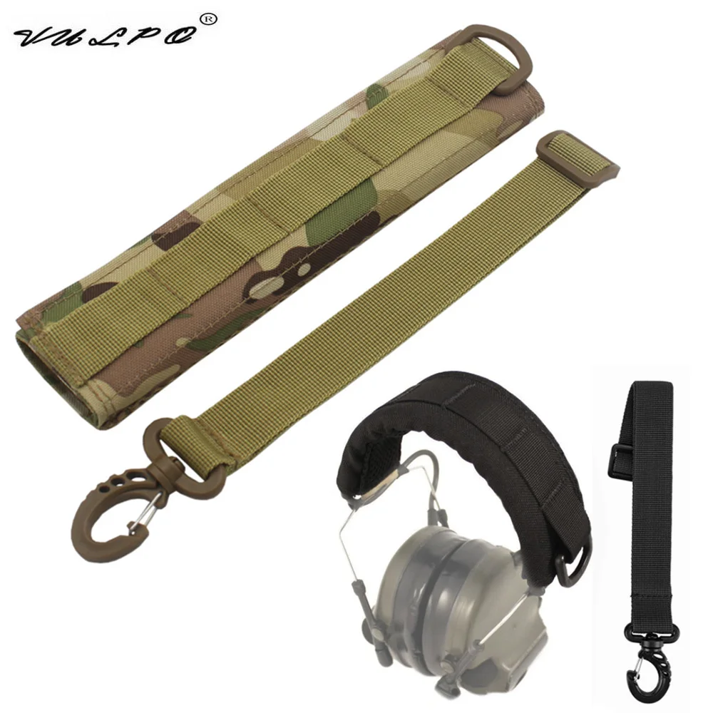 

VULPO Tactical Modular Headset Cover Headphone Stand Protection Cover For General Tactical Earmuffs Microphone