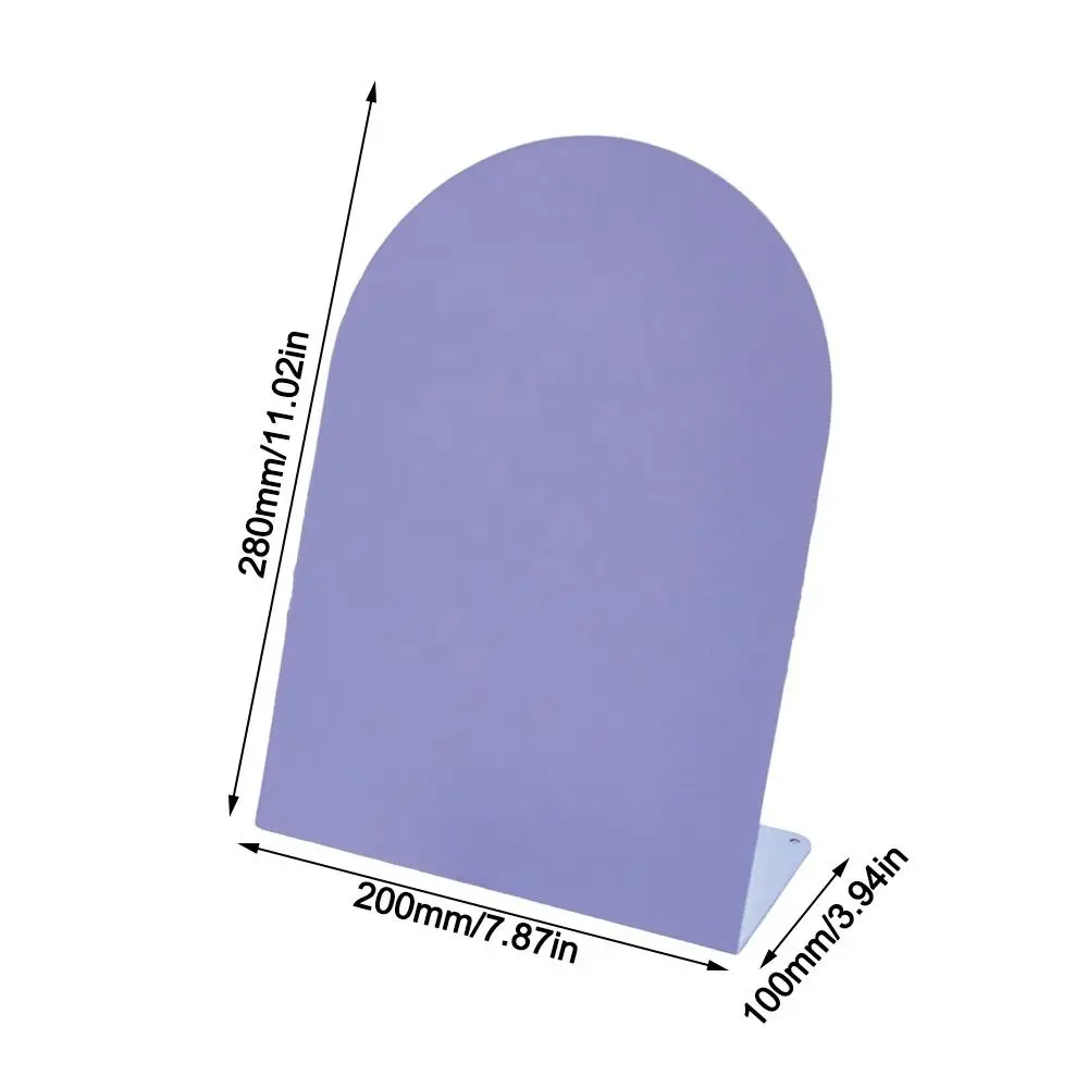 Creative Large Capacity Desktop Message Board Vertical Curved Storage Board Entrance Display Board Office Home Desktop Ornament