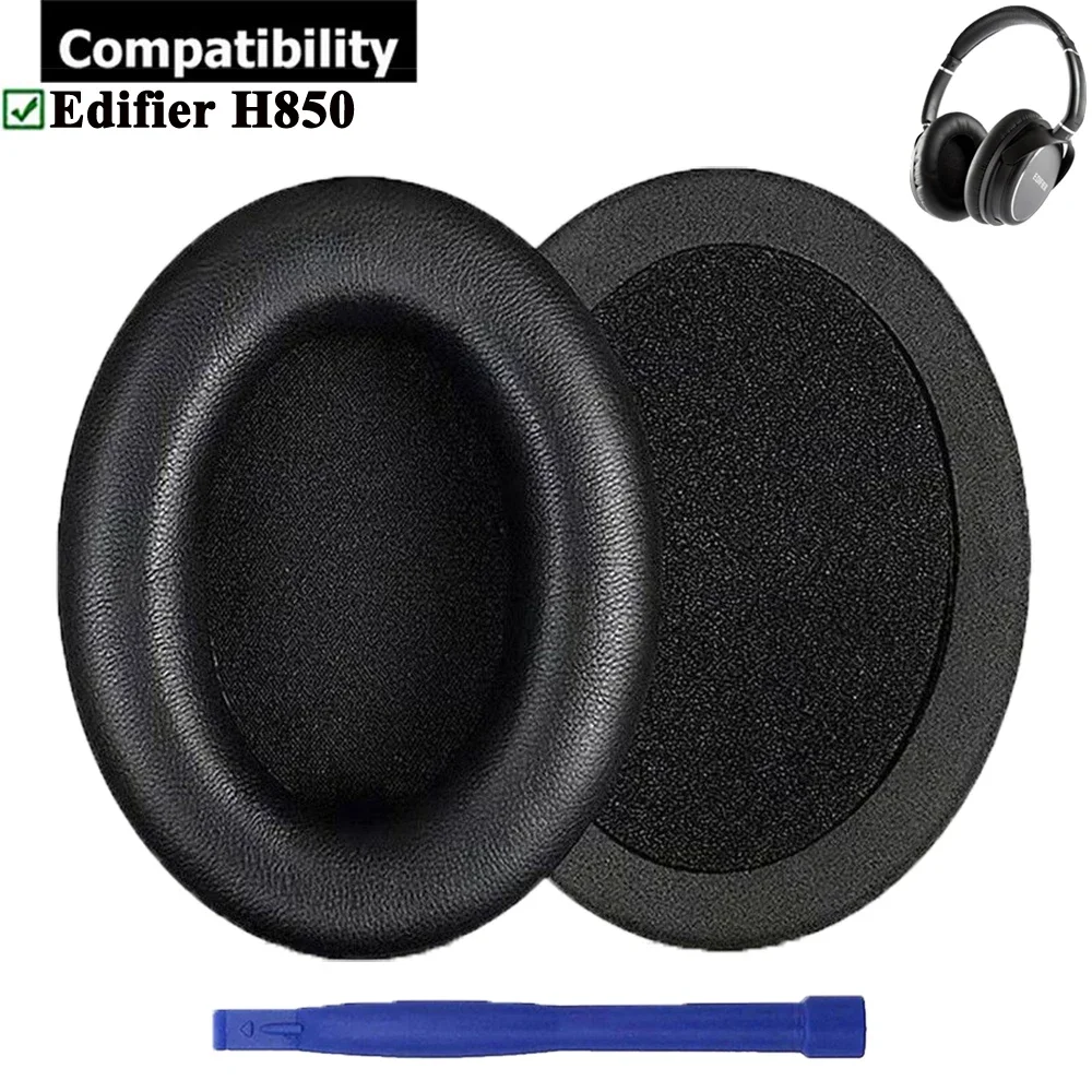 

1Pair Replacement Earpads Ear Pads Muffs Repair Parts For Edifier H850 Over-The-Ear Pro Professional Audiophile Headphones