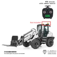 LESU AT1050 1/14 RC Hydraulic Loader Telescopic Arm with Fork Radio Control Truck Construction Vehicle Model Heavy Machine Toys 1