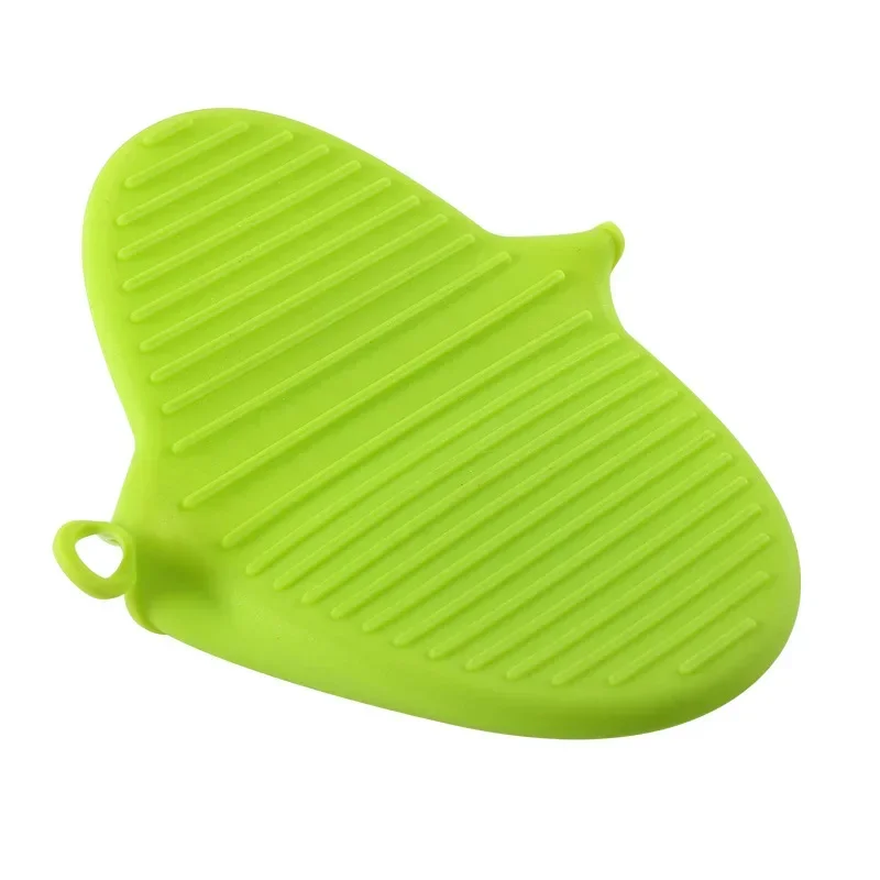 Silicone Oven Gloves 2Pcs Thick Heat Resistant Anti-Scald Pinch Grips Pot Holder Kitchen Accessories