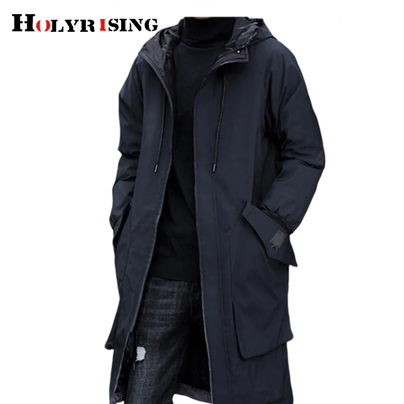 

men windbreak casual loose chaquetas hombre long hooded manteau homme oversize 8xl pockets overcoats keep warm clothes 19898