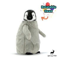 Baby Penguin High Fidelity Anime Cute Plushie Emperor Penguin Plush Toys Lifelike Animals Simulation Stuffed Doll Kawai Toy Gift 1