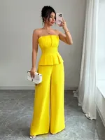 Kristen Zippers Crop Top Pant Set 4