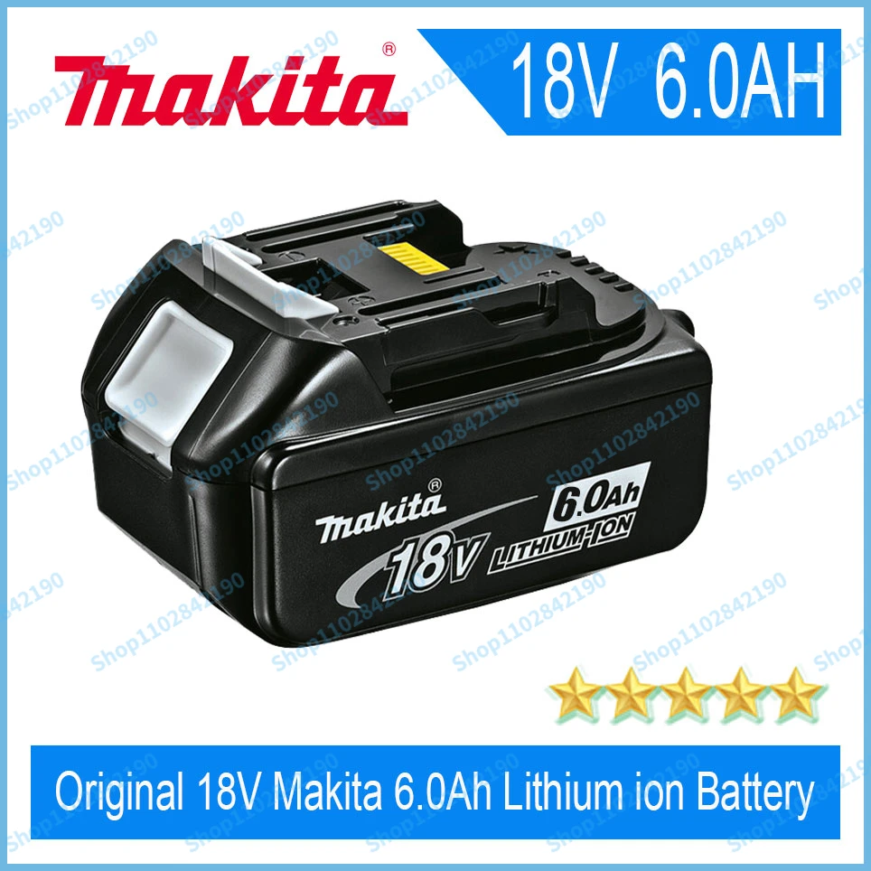 

Makita 100% original 18V 6000mAh lithium-ion charging electric tool 18V BL1860 BL1830 BL1850 BL1860B